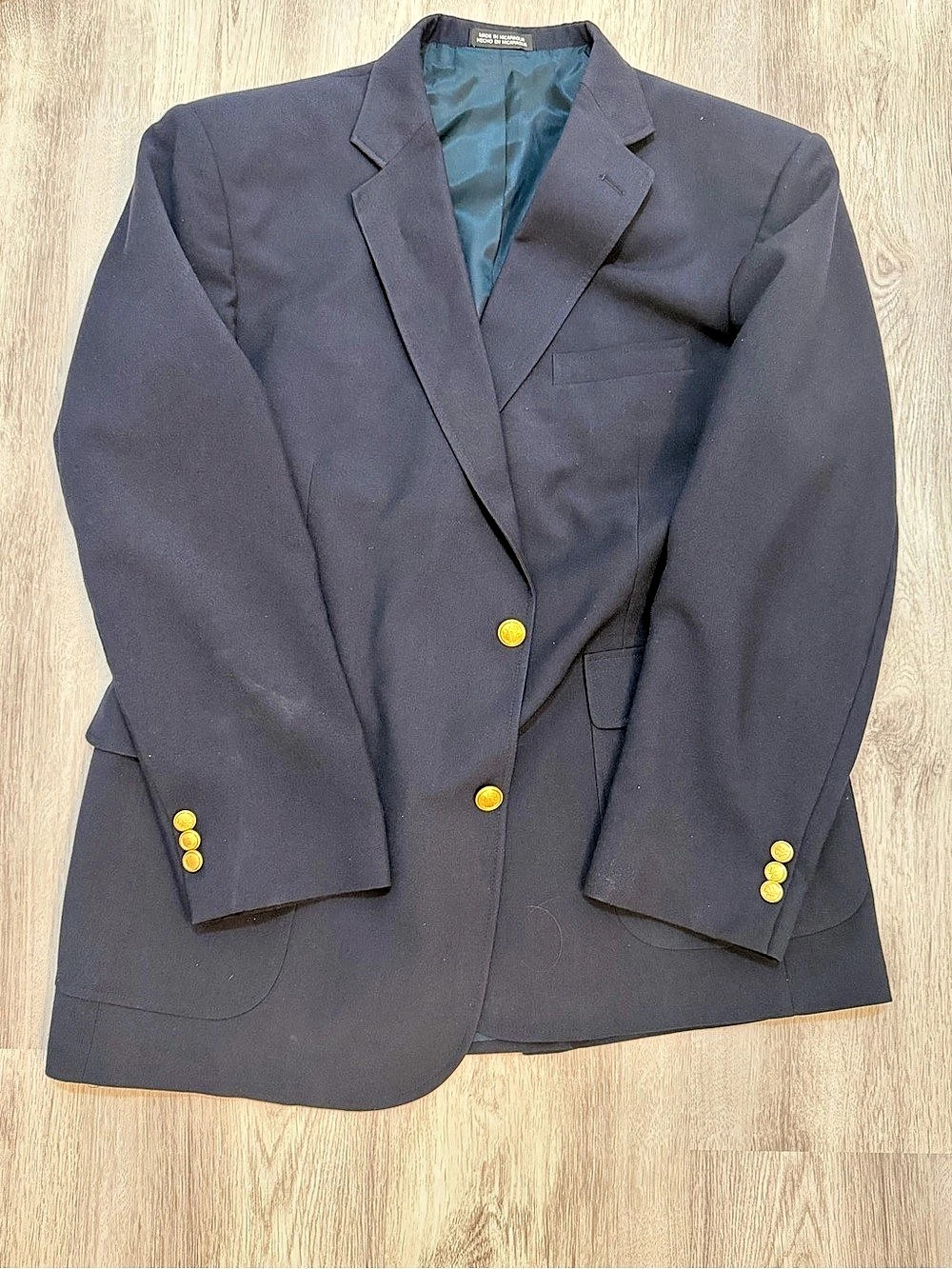 David Taylor men's navy Blazer Size 44R